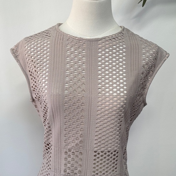 Twenty Elegant Lined Lace Sleeveless Dress Soft M - Picture 3 of 12